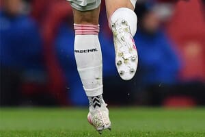 Chaussettes De Football Aethryon Antidérapantes - Semelle Caoutchouc, Respirantes, Taille Moyenne