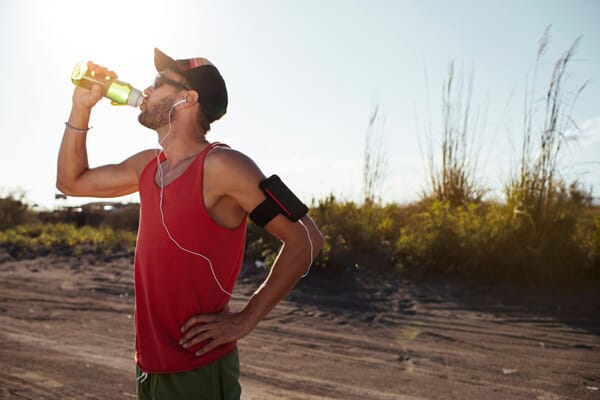 hydratation pendant l'effort