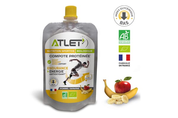 Compote protéine Atlet Nutrition