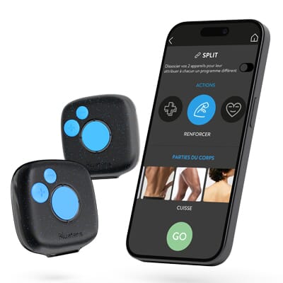 Modules Bluetens Duo Sport 2 et smartphone