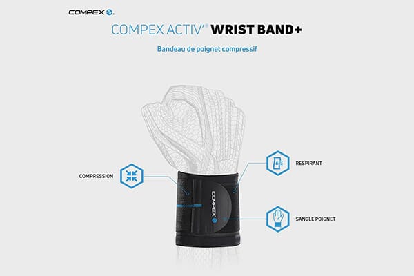 Compex Activ Wrist band plus