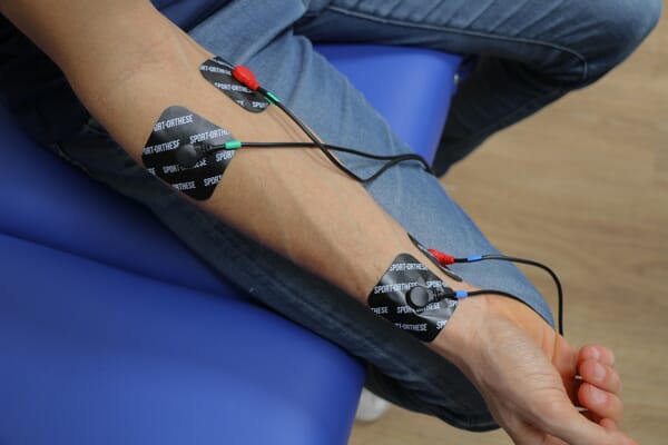 électrodes snap E-cure sport orthese