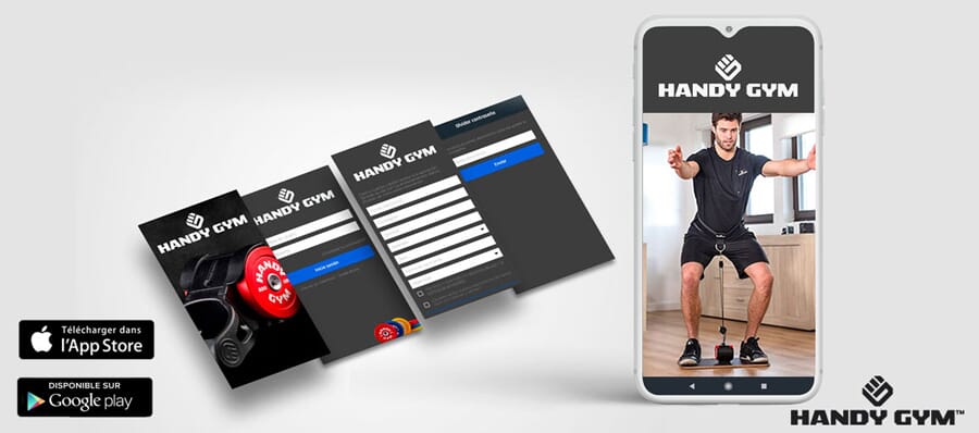 Application mobile Handy Gym Evolution PRO