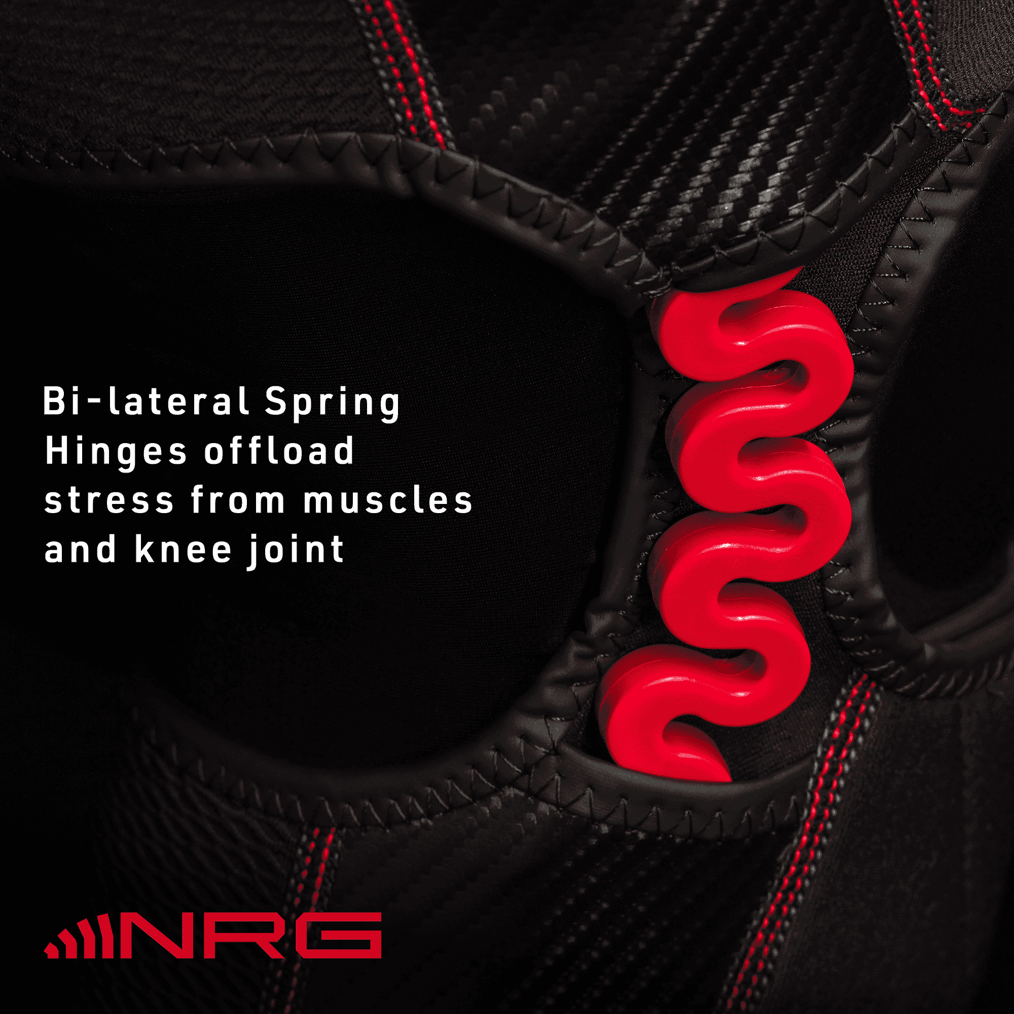 Charnières à ressort NRG McDavid – stabilisation dynamique du genou