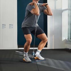 Squat isométrique avant