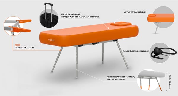 Table anubis Pro 2.0 et accessoires