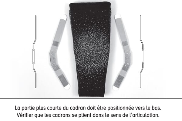 Mise en place de la genouillère Rotulig Motion