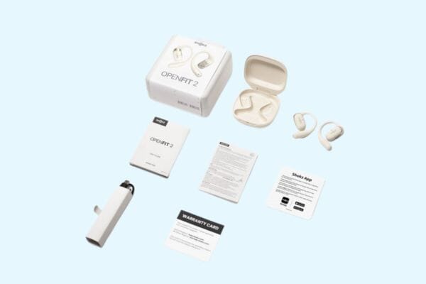 Contenu de la boîte Shokz OpenFit 2