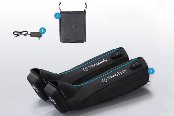 Contenu boite JetBoots Theragun