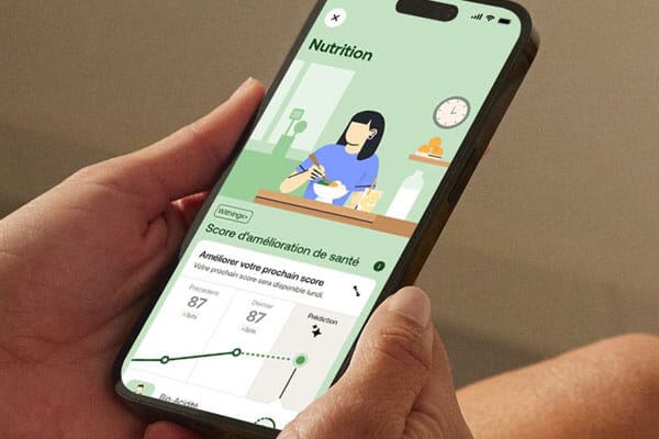Application Withings+ Multiscan de santé BeamO Withings