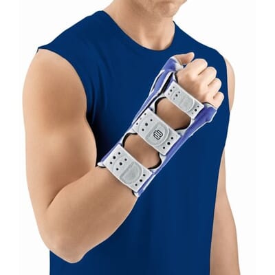 Allernieuwste avec attelle en acier - Attelle de pouce réglable - Bandage  de Sport
