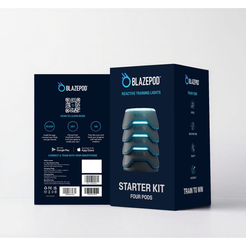 Blazepod Standard Kit - 4 Plots Lumineux Sport Blazepod Standard Kit - 4 Plots Lumineux Sport