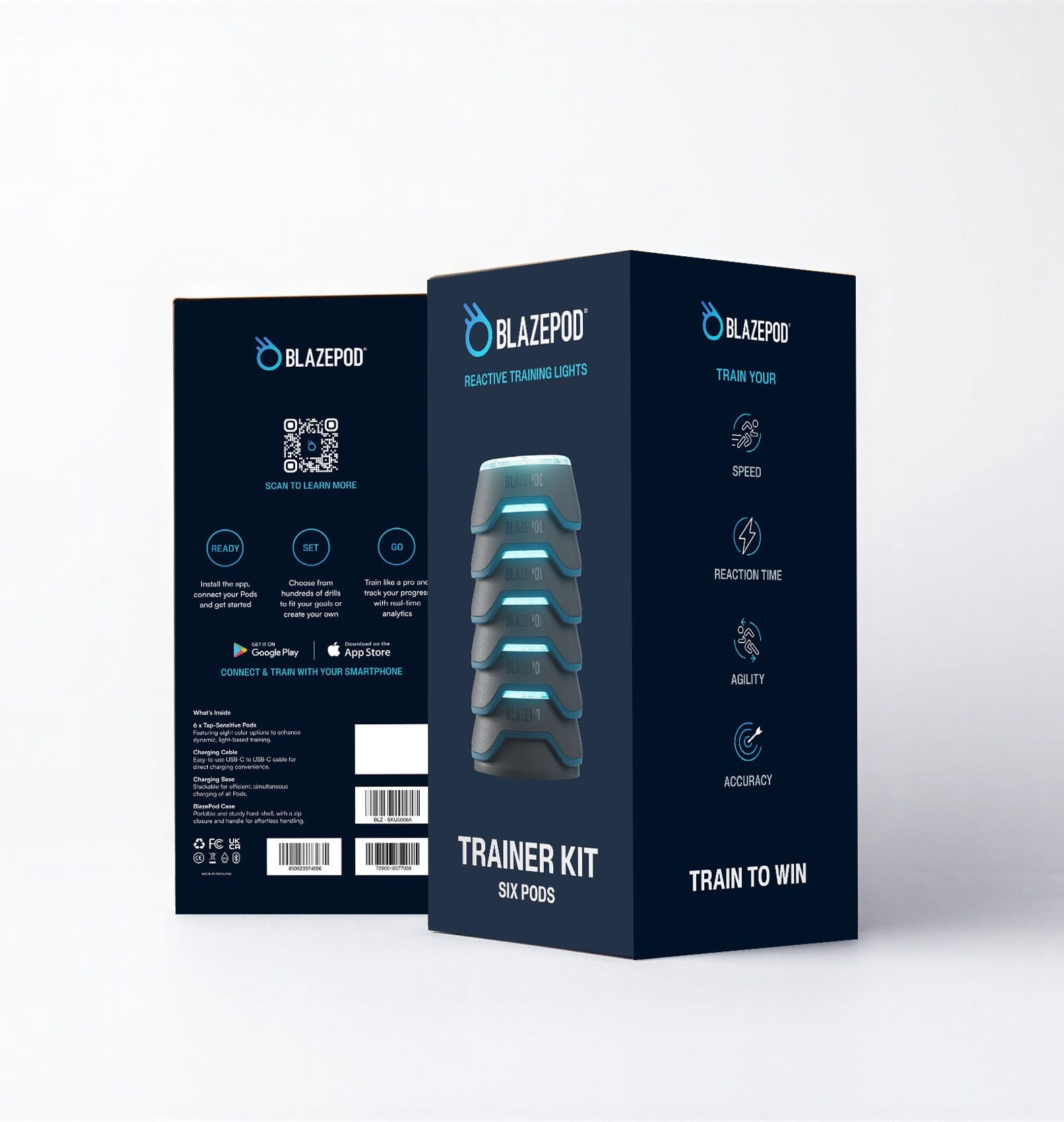 Blazepod Trainer Kit - 6 Plots Lumineux Sport