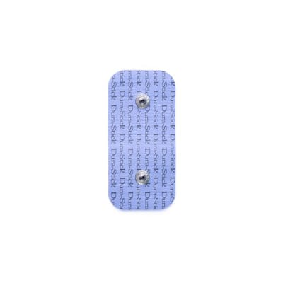 Électrodes Dura-Stick Plus 2 Snaps Rectangulaires