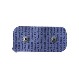 Électrodes Dura-Stick Plus 2 Snaps Rectangulaires