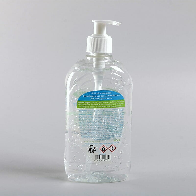 Gel Hydroalcoolique 500 ml Avec Pompe