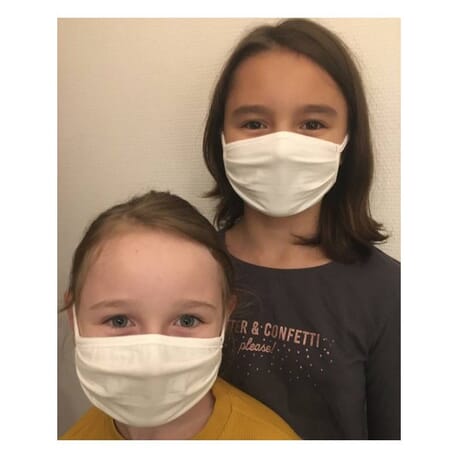 Masque Tissu Lavable Enfant 6 -14 ans - Lot de 2