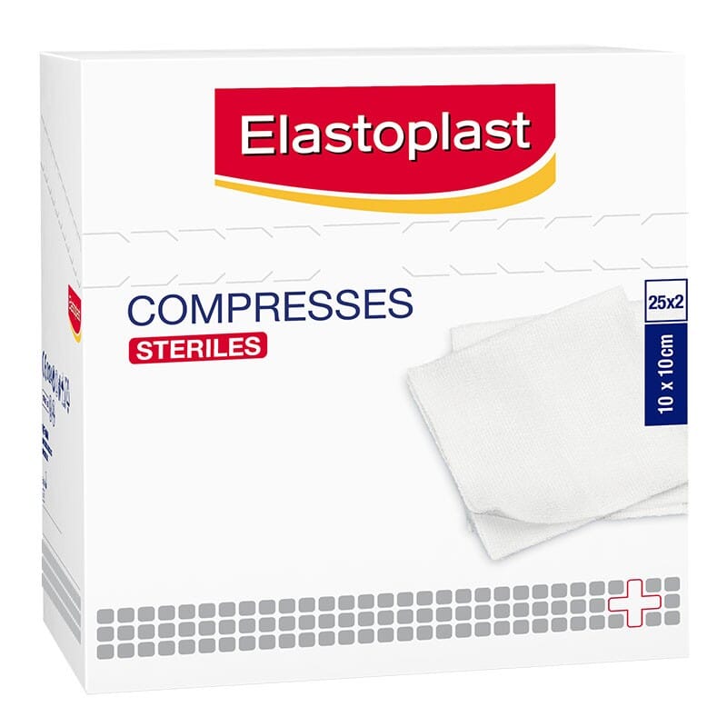 Compresses Stériles (Boîte de 50) - Elastoplast