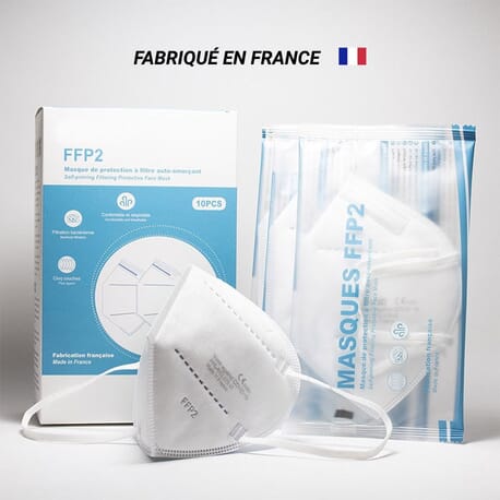 Masque FFP2 Made in France jetable