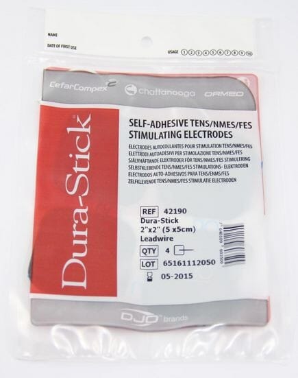 Electrodes Dura-Stick Plus pour Stimulation TENS/NMES/FES