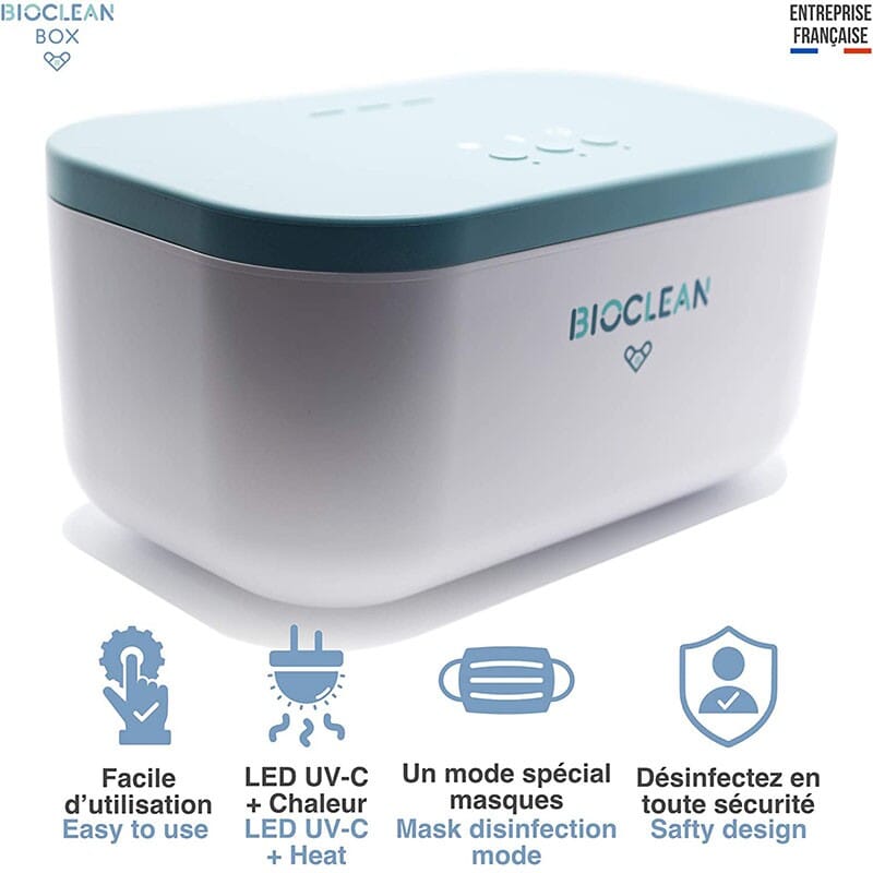 Boîte de stérilisation UV pour appareils portables