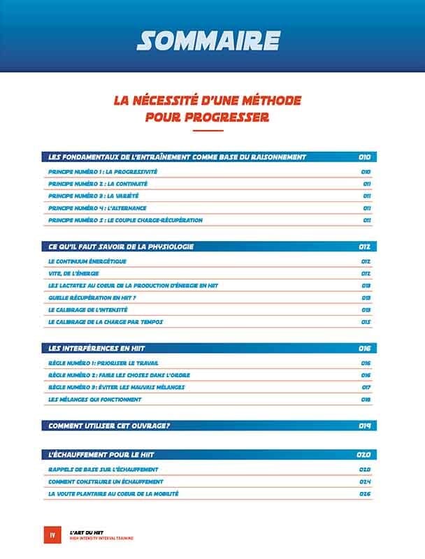 L'art du Hiit - Livre 9