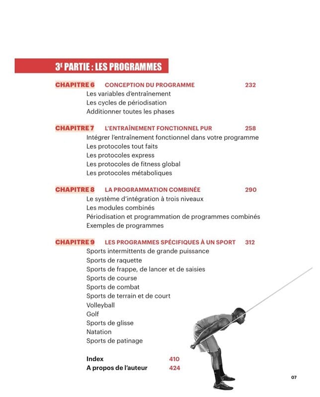 L'entraînement fonctionnel - Livre 8