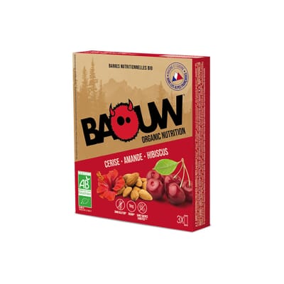 Barres Cerise - Amande - Hibiscus BAOUW