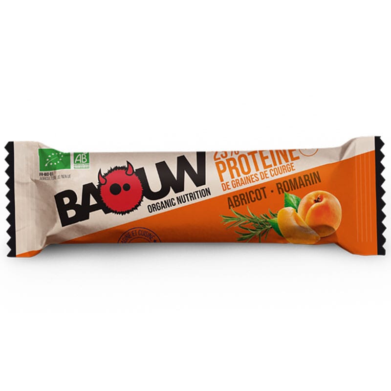 Barres Protéine de graines de courge - Abricot - Romarin BAOUW 2