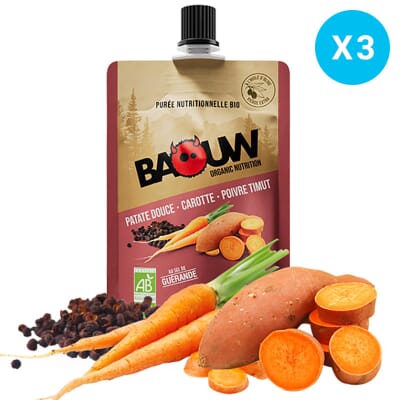 Purée Patate Douce - Carotte - Poivre Timut BAOUW