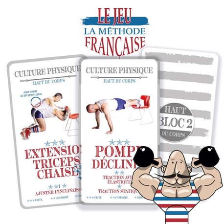 Jeu de cartes sportif - La méthode française - 4Trainer