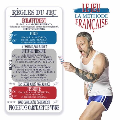 Jeu de cartes sportif - La méthode française - 4Trainer