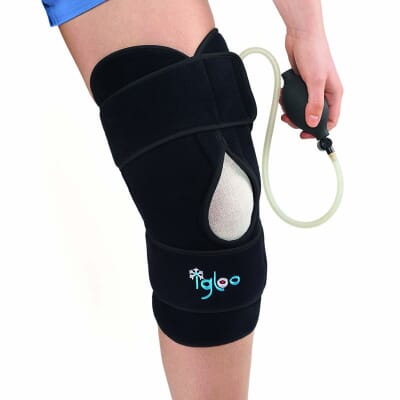 Attelle de genou cryogénique universelle souple Igloo