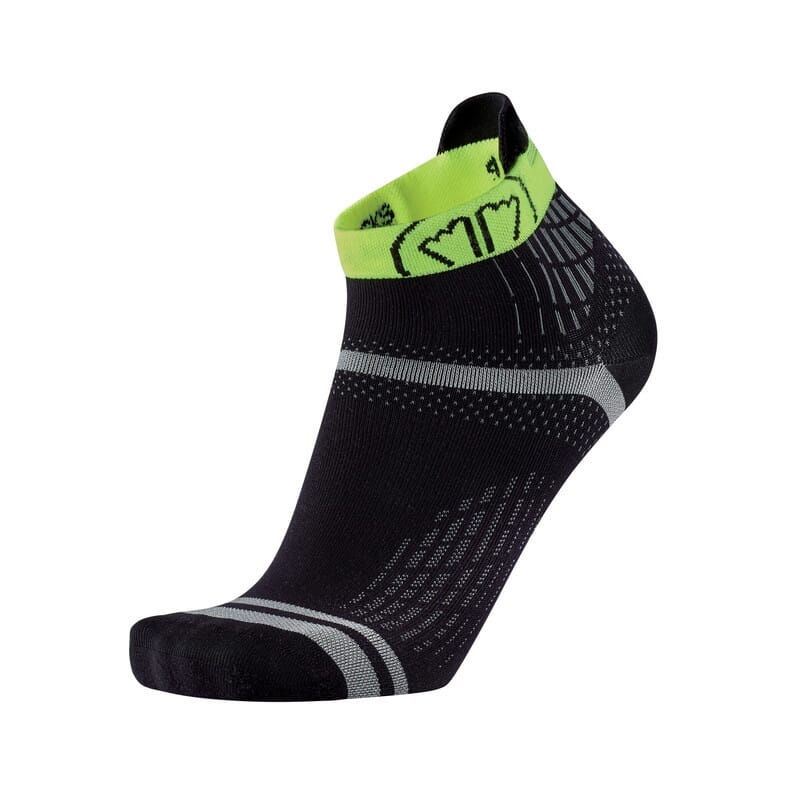 SIDAS CHAUSSETTES TRAIL PROTECT BLACK GREY Chaussettes de running