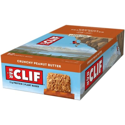CLIF BAR Crunchy Peanut Butter Boîte de 12