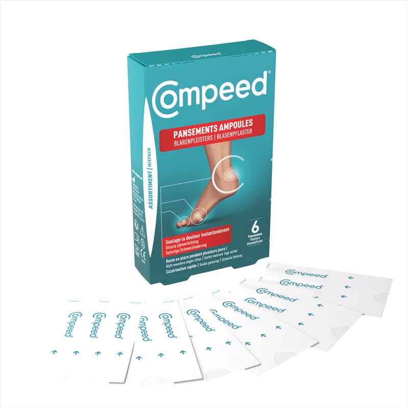 PANSEMENTS AMPOULES ASSORTIMENT X10 COMPEED
