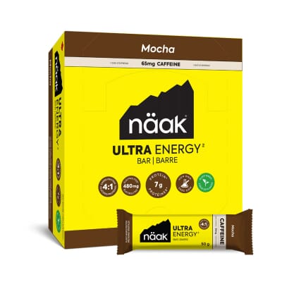 Boite de 12 Barres Ultra Energy Mocha Naak