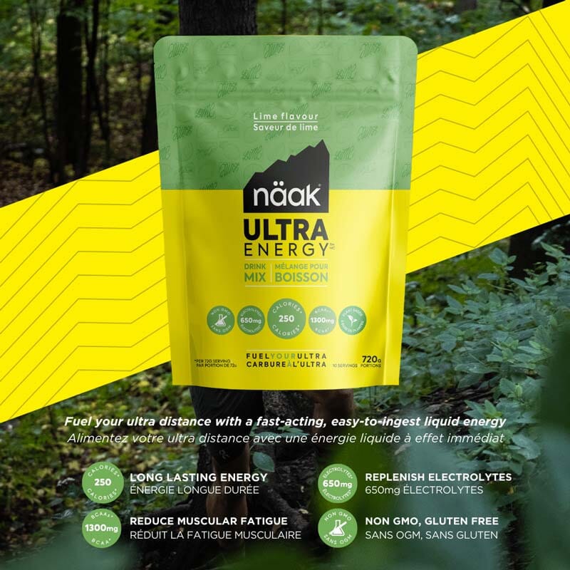 Mélange pour boisson Ultra Energy Citron Vert Naak 2