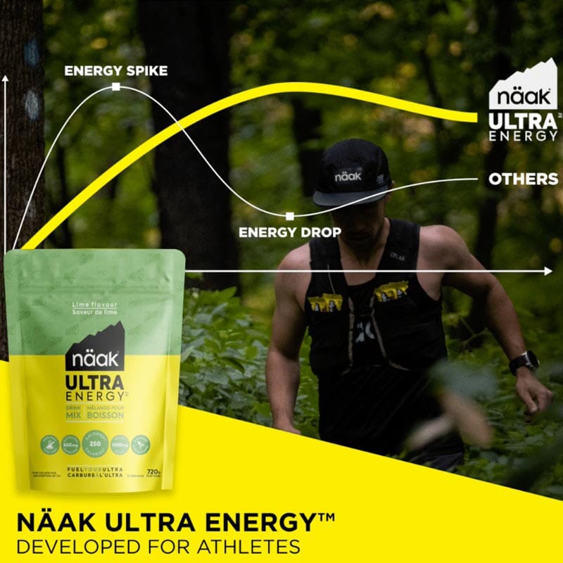 Mélange pour boisson Ultra Energy Citron Vert Naak 3