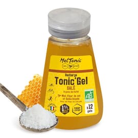 Recharge Eco Gels Bio Salés MelTonic - Miel, Fleur de sel & Gelée Royale