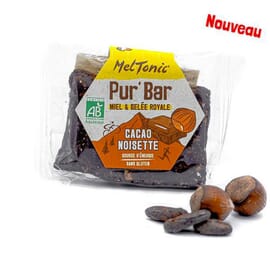 Pur' Bar Bio MelTonic - Cacao Noisette, Miel & Gelée royale