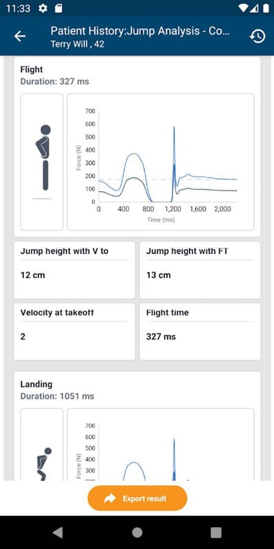 App KINVENT Physio Version STARTER 11