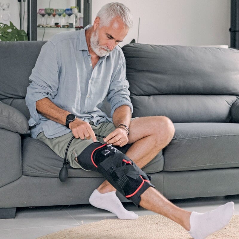 Attelle de genou reprise d'activité Excell'Ice Orthonov 2