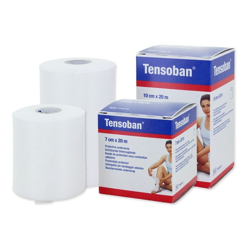 Bande de mousse adhésive de protection cutanée Tensoban