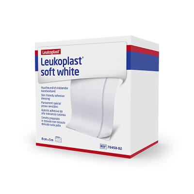 Leukoplast Soft White 8 cm x 5 m