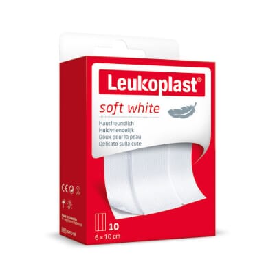 Leukoplast Soft White 6 cm x 10 cm