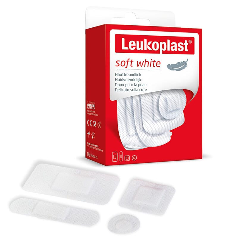 Leukoplast Soft White assortiment de 30 pansements