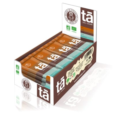 Boite de 16 Barres Bio Energy Choco Noisette Ta Energy