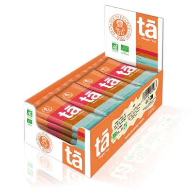 Boite de 16 Barres Bio Energy Mangue Goji Ta Energy