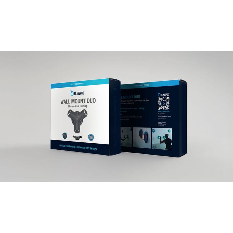 BlazePod Lot De 2 Supports Muraux Pour Pods Et Bases - Installation Murale Réactive